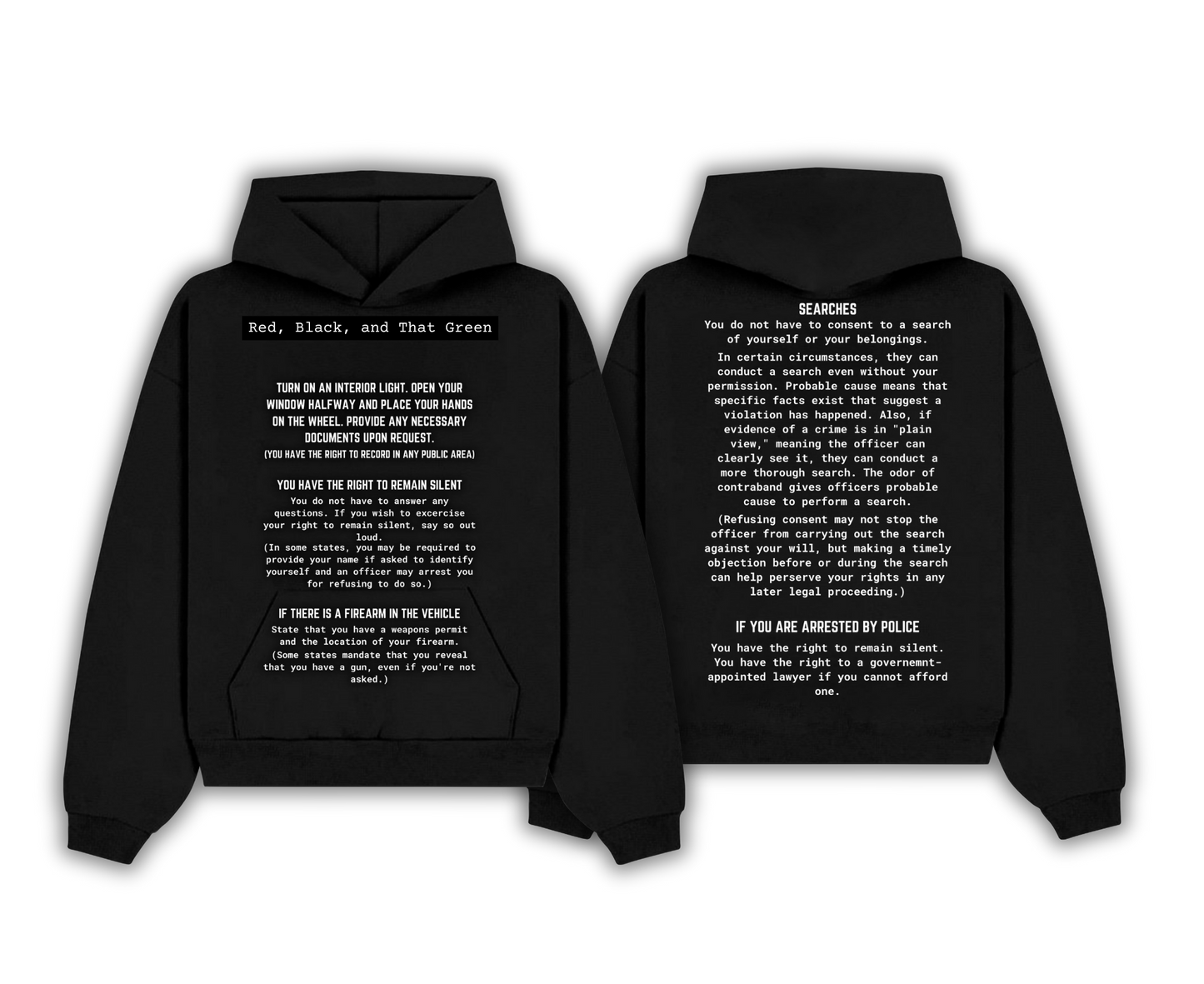 The Knowledge Is Power Hoodie